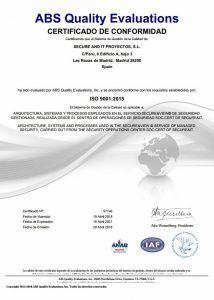 ISO 9001 SECURE&IT