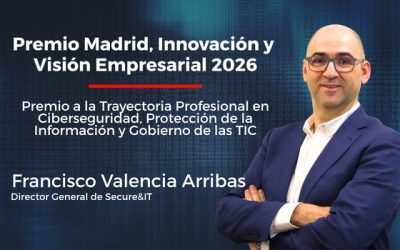 Francisco Valencia, recibe el Premio Madrid, Innovación y Visión Empresarial 2026